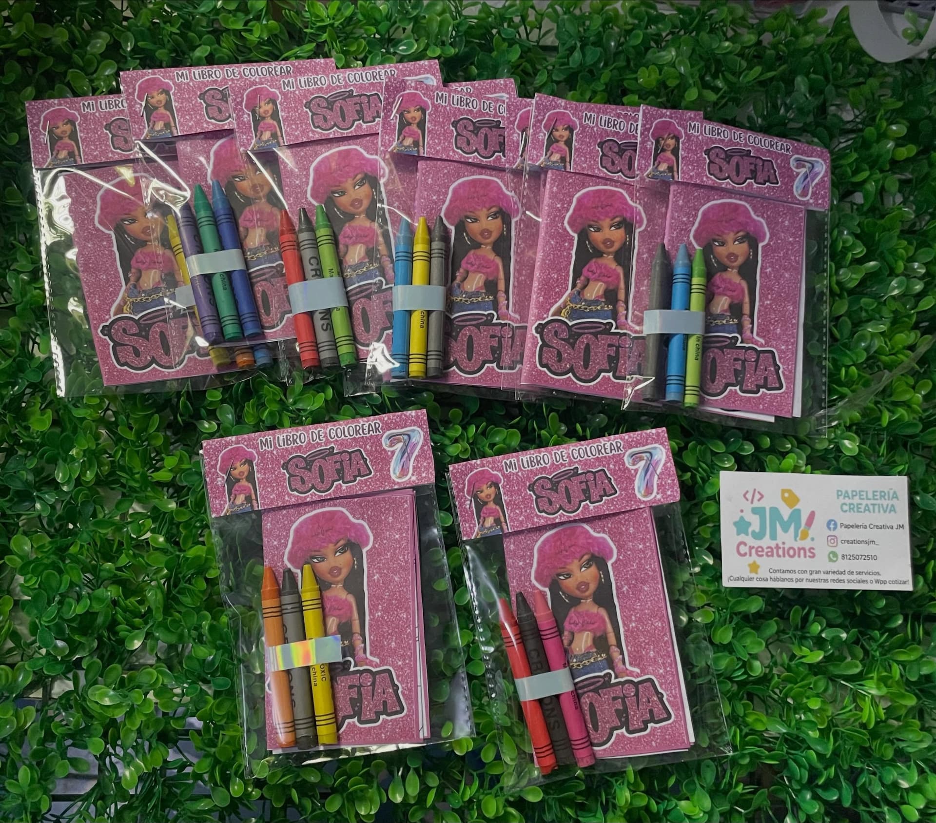 Libros de colorear personalizados