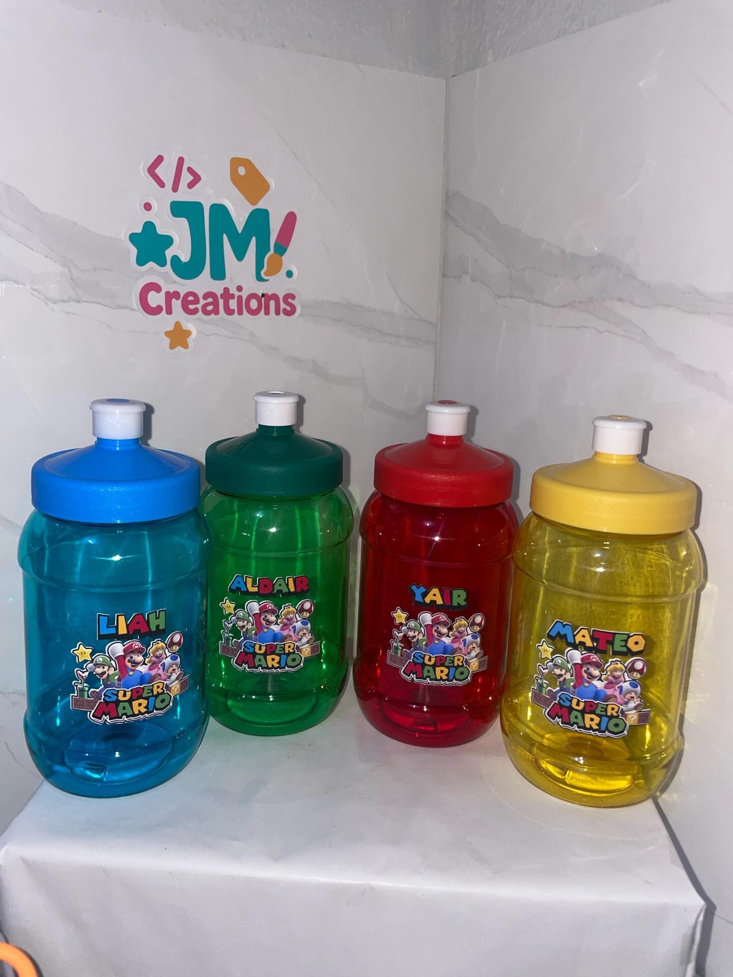 Vasitos de chupon personalizados